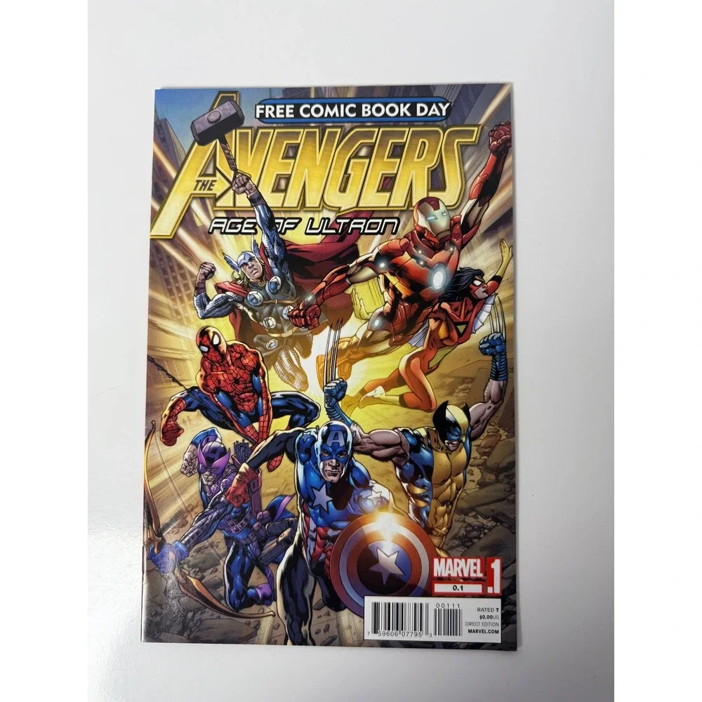 Marvel Free Comic Book Day Avengers Age of Ultron 0.1 2013 Marvel Comics Issue 1